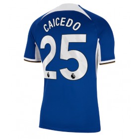 Chelsea Moises Caicedo #25 Heimtrikot 2023-24 Kurzarm